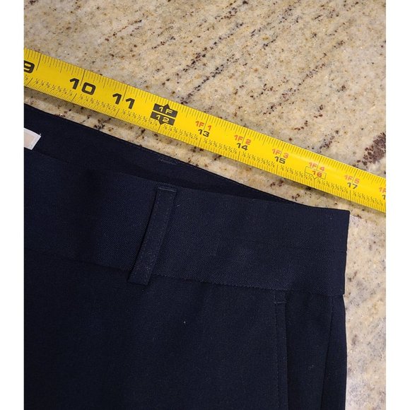 Michael Kors Womens Size 10 Basics Pants Black Blue? Career Dress Trouser 34x31 - Picture 4 of 15